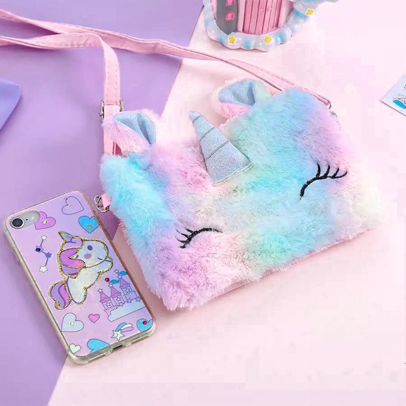 Rainbow Unicorn Children’s Purse - Picture 3 of 6